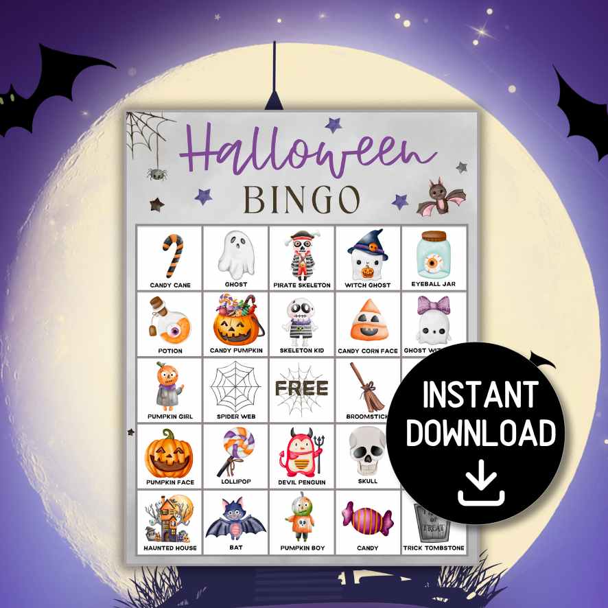 halloween bingo printable