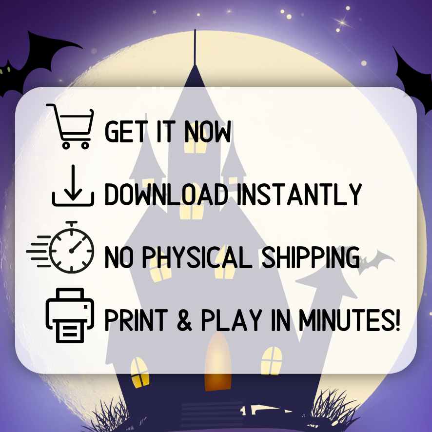 bingo cards for halloween