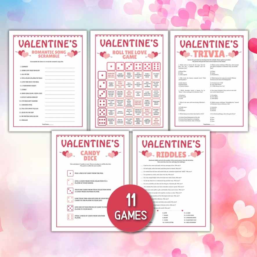 Valentine's Day Party Games


