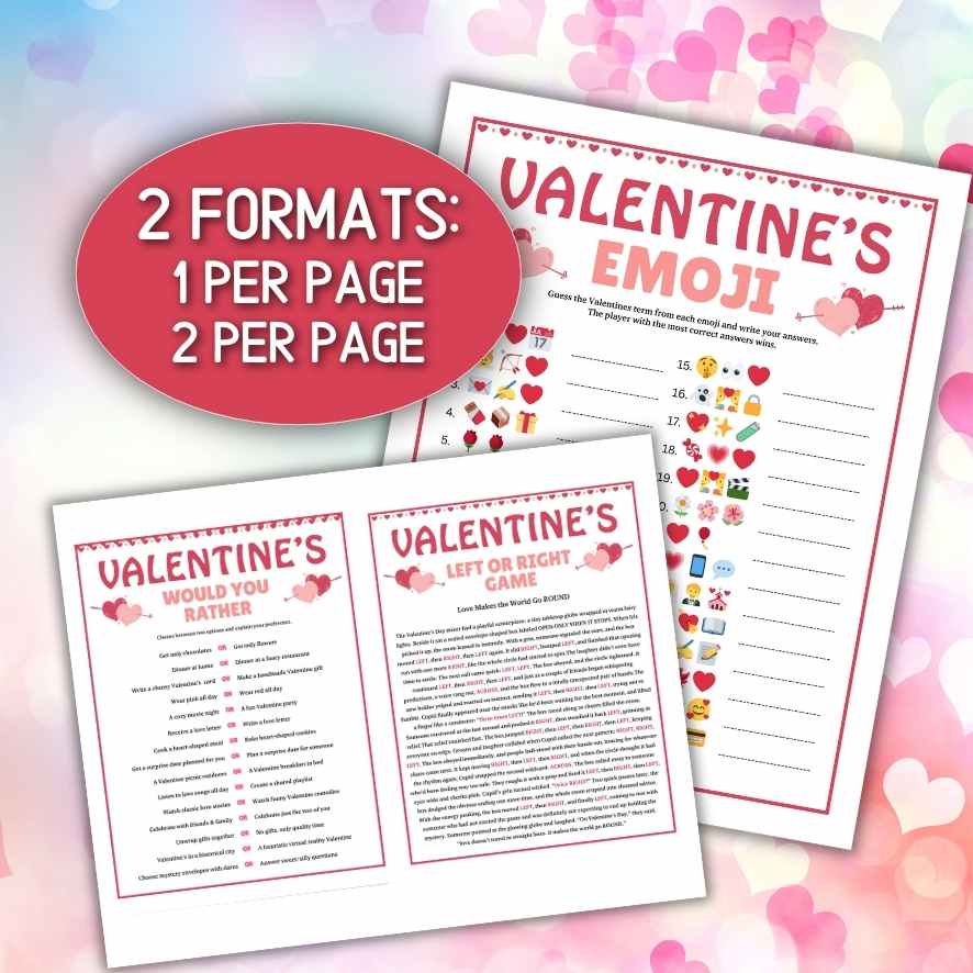 valentines day games for groups