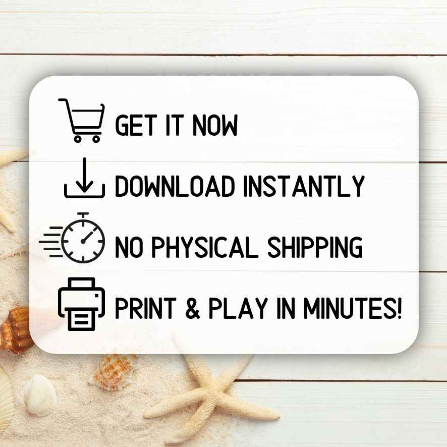 printable summer bingo games
