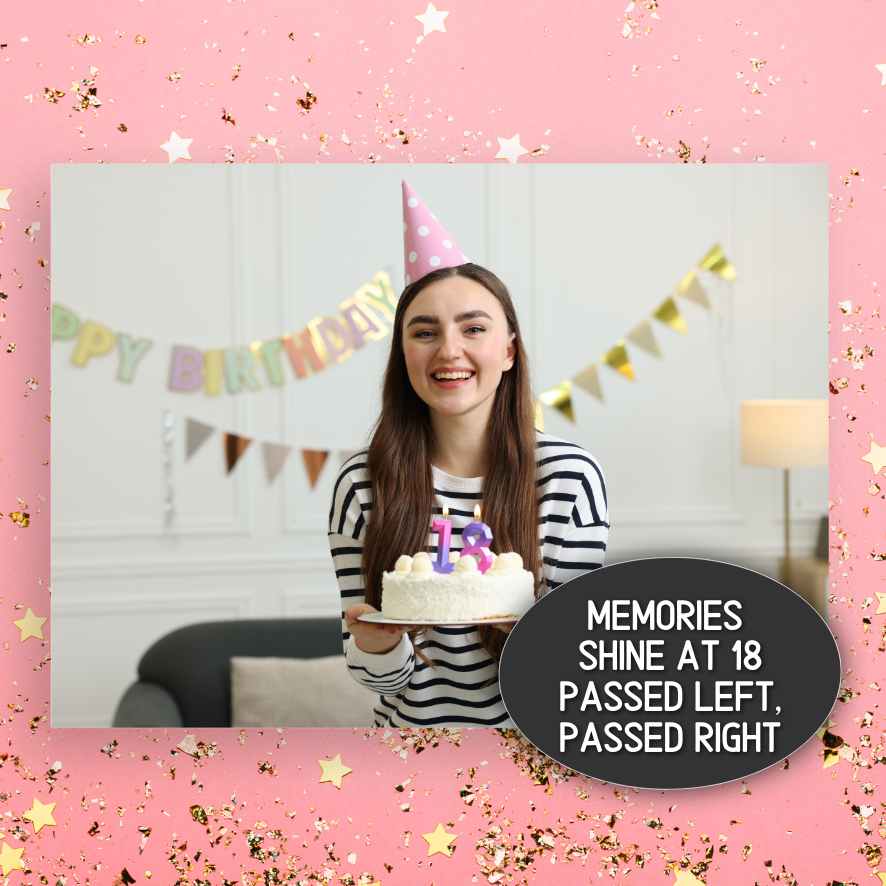 18th birthday pass the gift