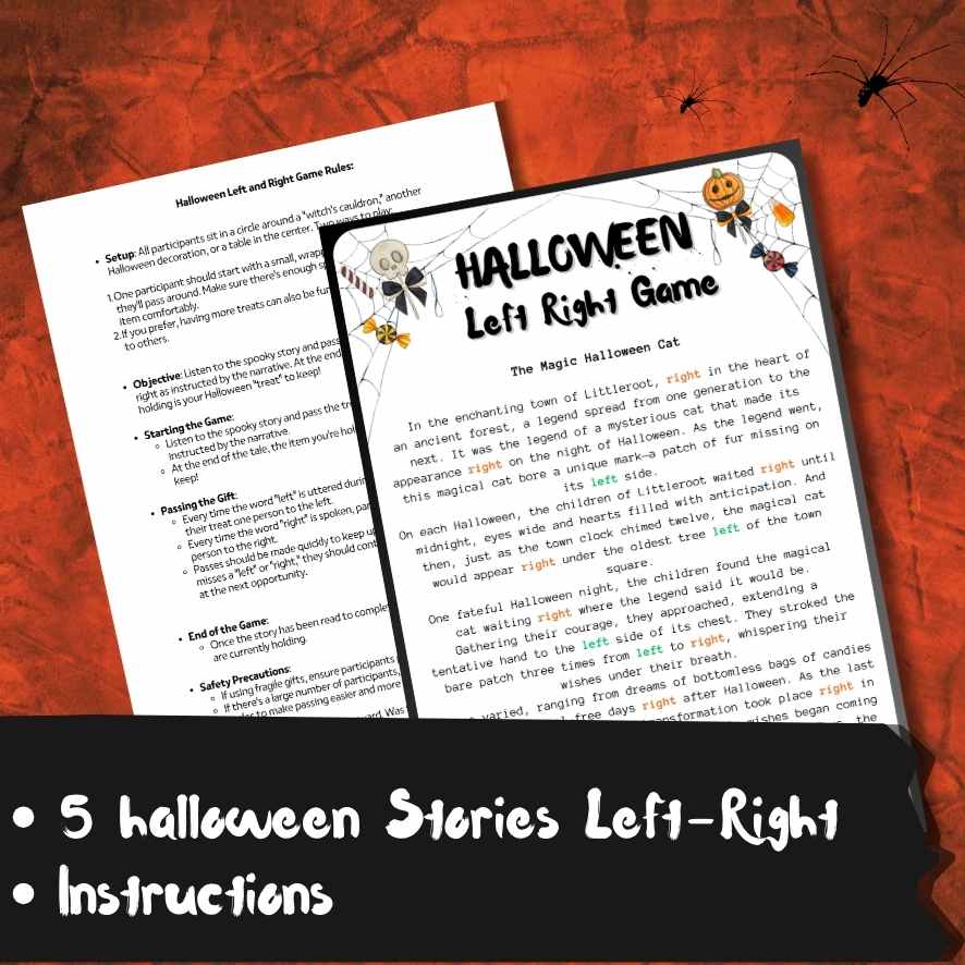 LEFT RIGHT HALLOWEEN STORY PRINTABLE GAME – The Game Room left-right-halloween-story-printable-game-the-game-room