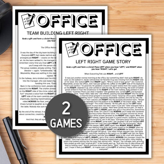 LEFT RIGHT OFFICE GAMES