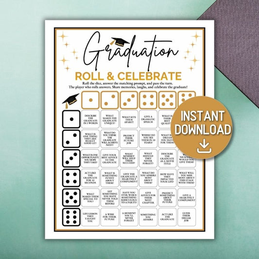 GRADUATION DICE GAME