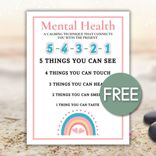 54321 method for anxiety