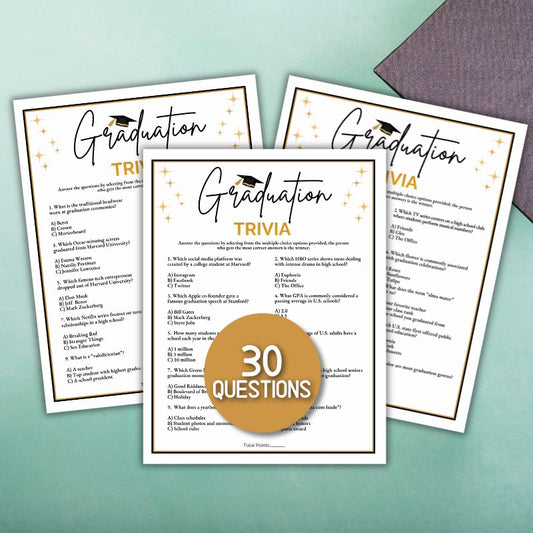 graduation party activity