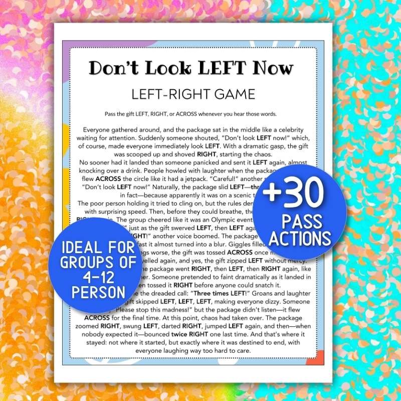 Funny Left Right Game Story