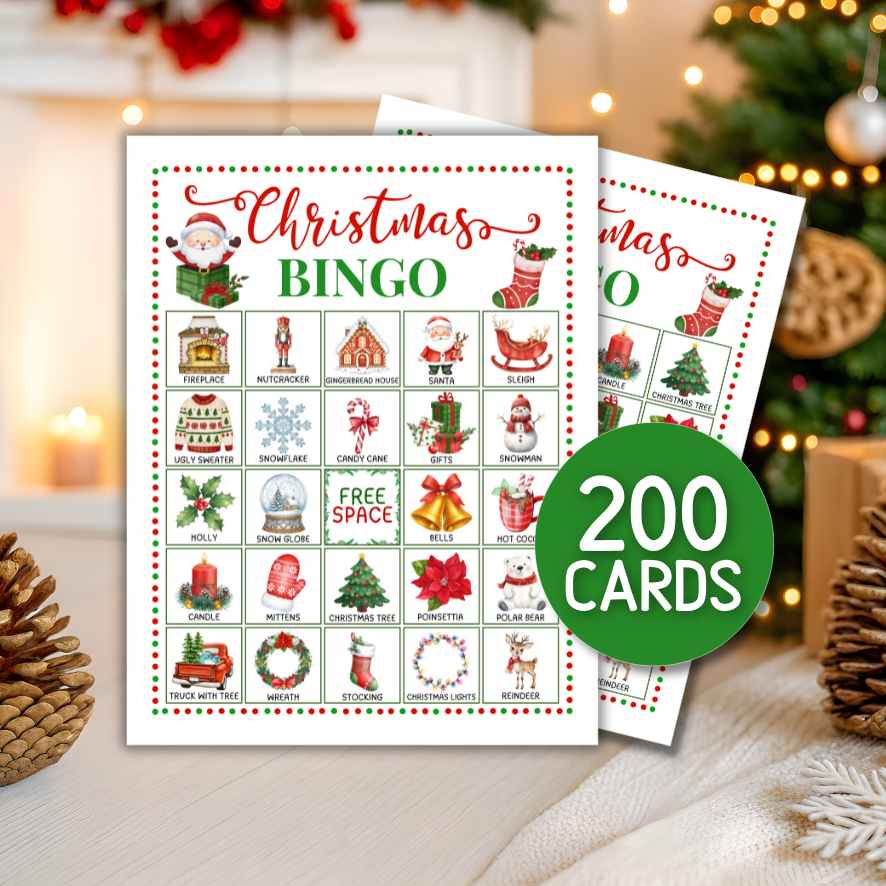christmas bingo for classroom