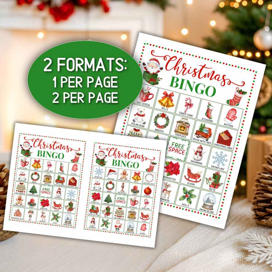 merry christmas bingo