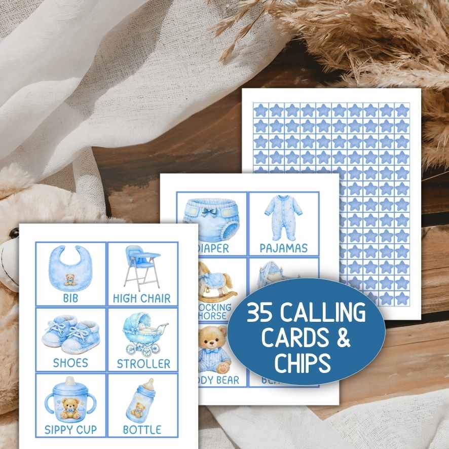 boy baby shower game