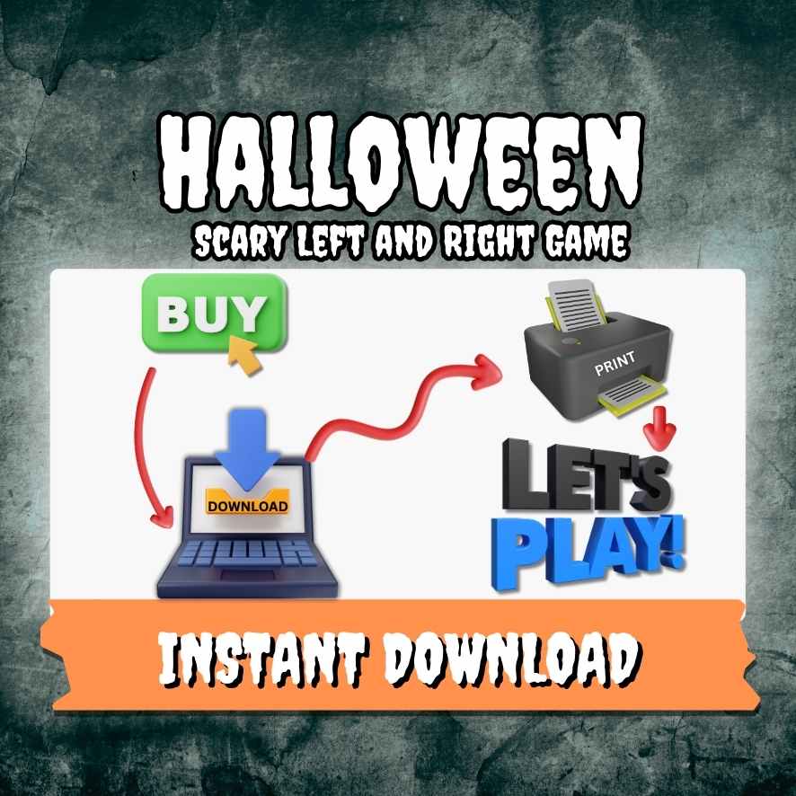Spooky Left and Right Game
