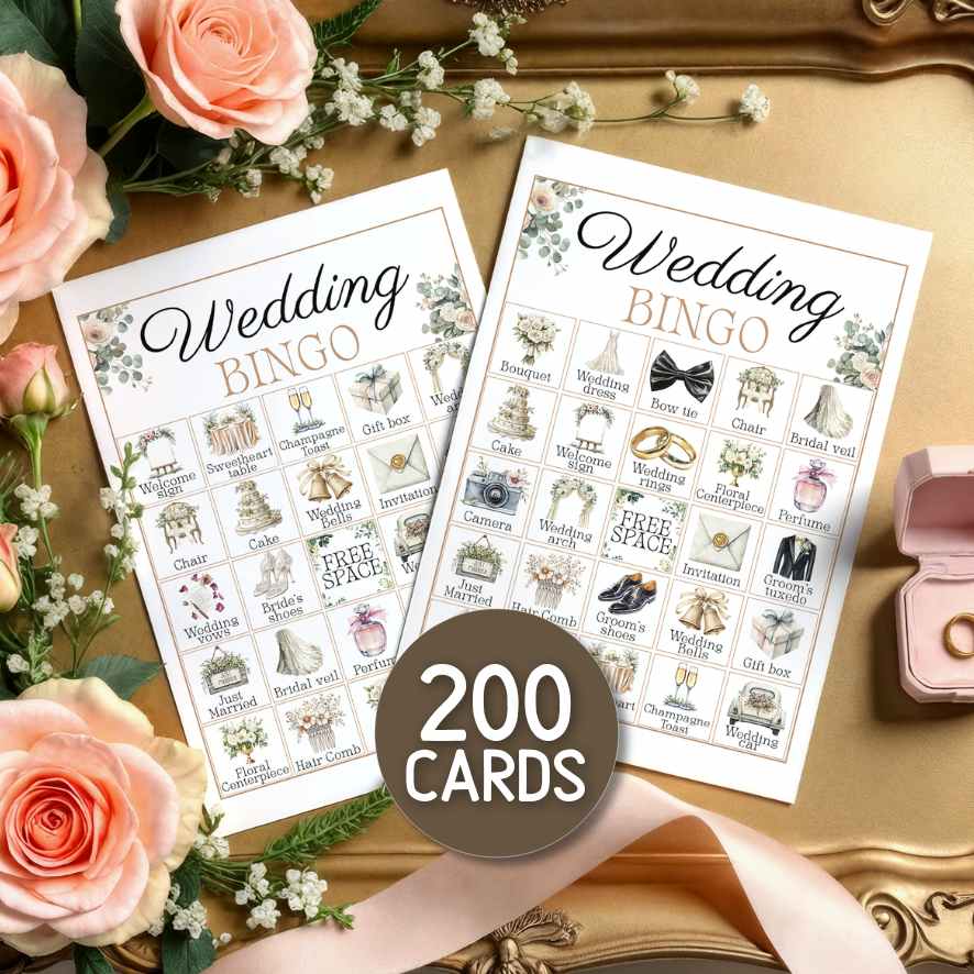 wedding bingo game