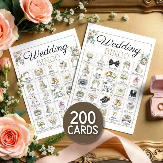 wedding bingo game