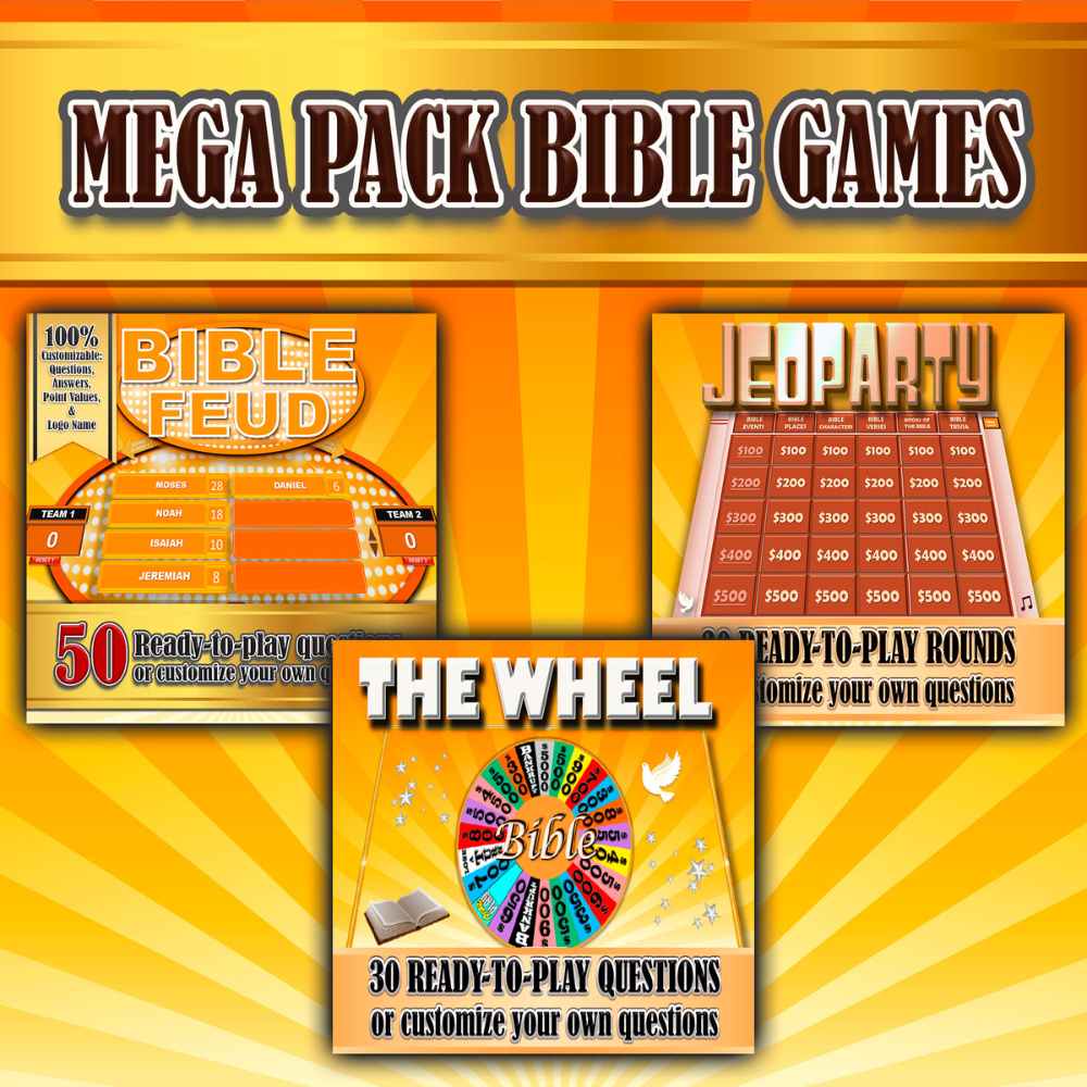 Scripture Game Bible Games for ALL AGES – The Game Room