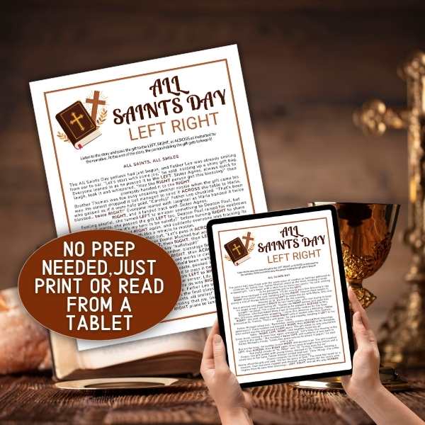 ALL SAINTS’ DAY LEFT RIGHT GAME