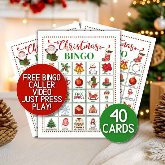 Christmas bingo