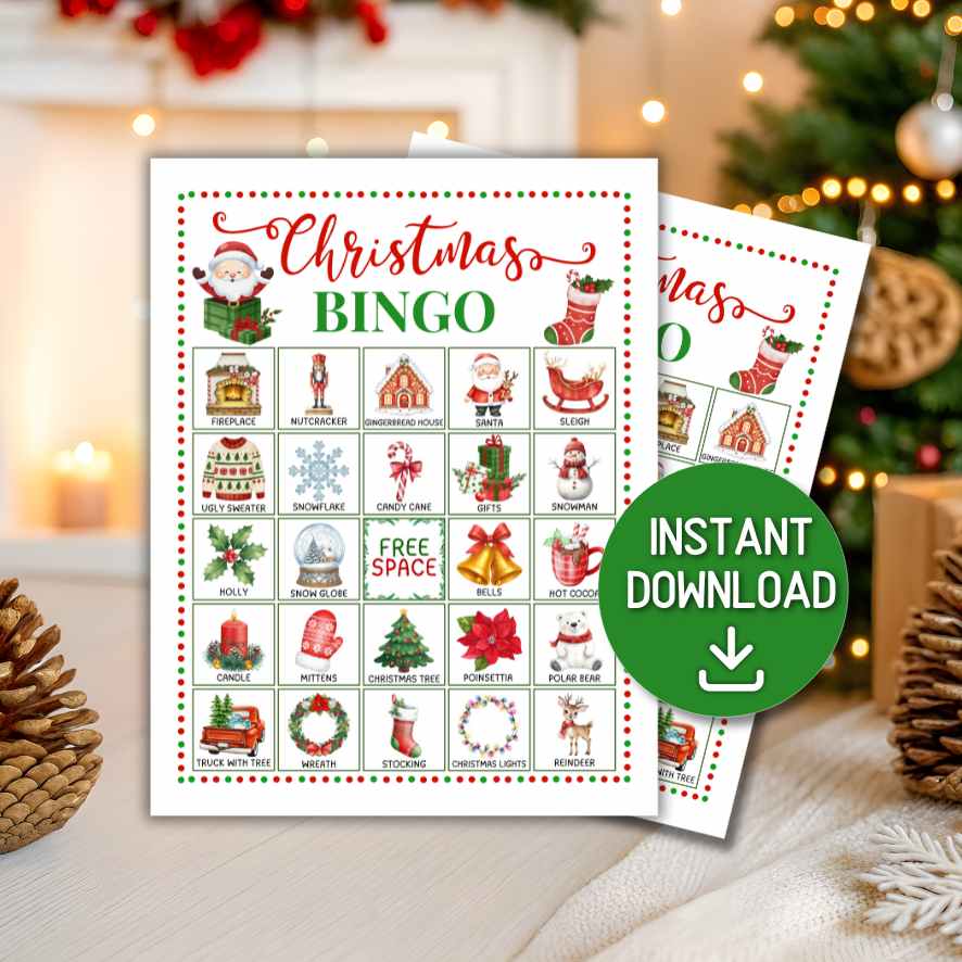 christmas bingo for 40 people