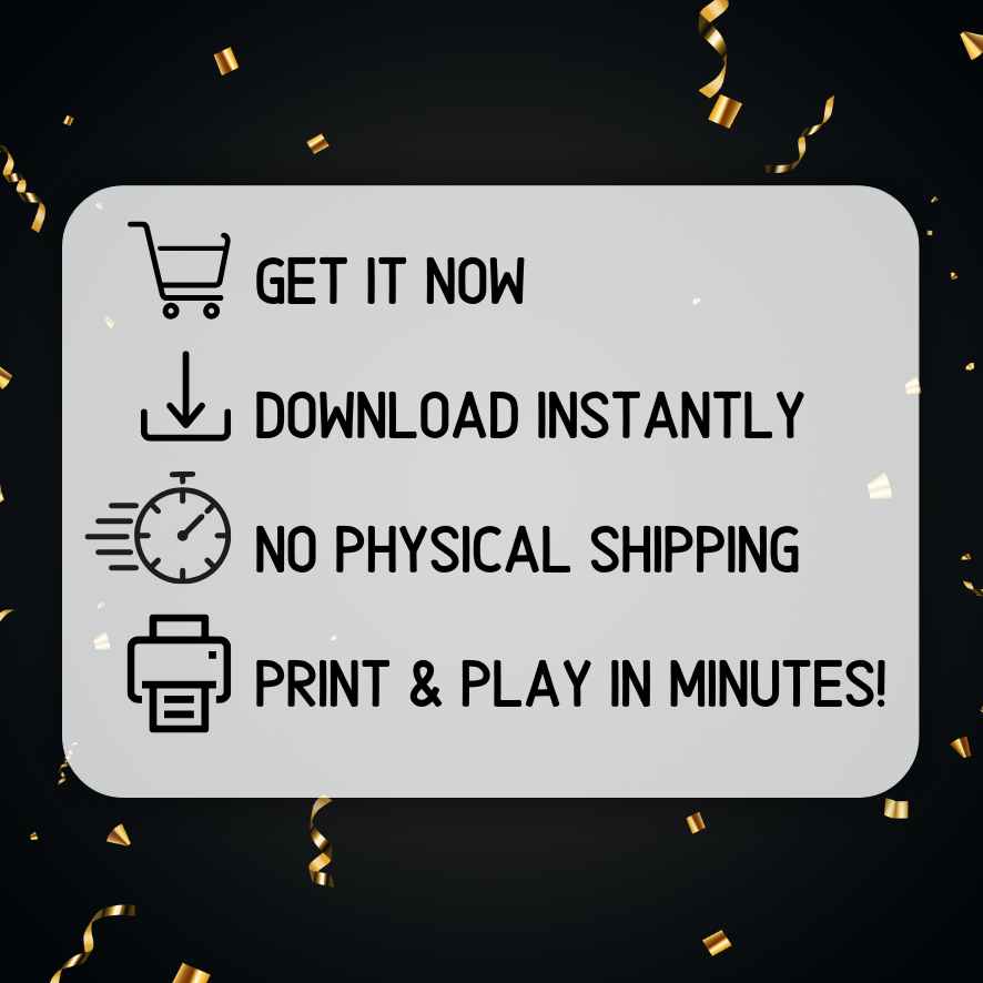 40th birthday games bundle