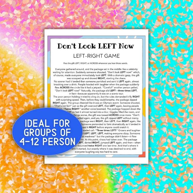 left right passing game story