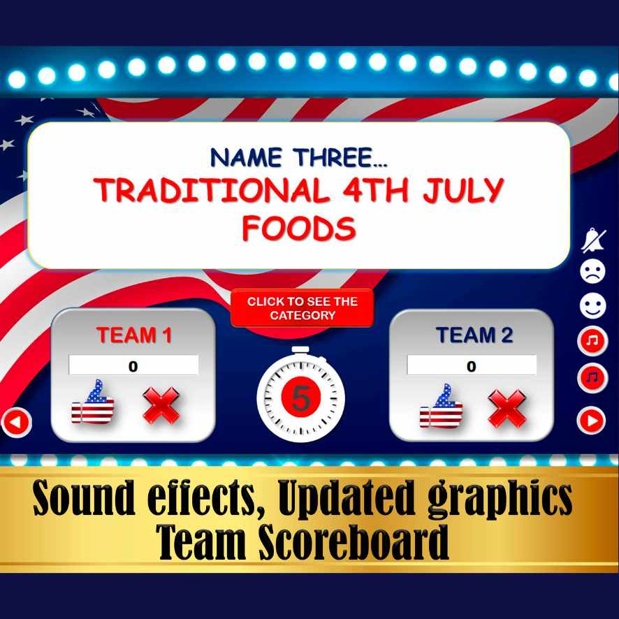 4th of july party games for adullts