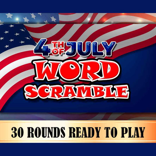4th of july word scramble powerpoint