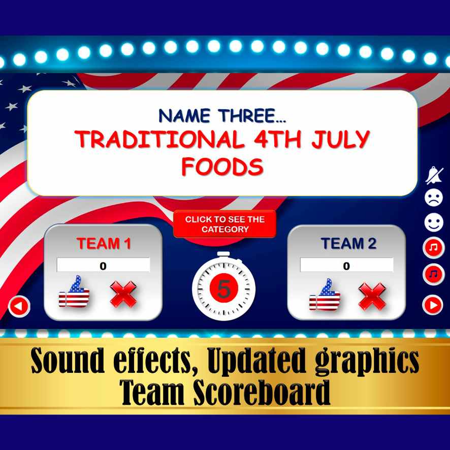 4th of july word scramble game