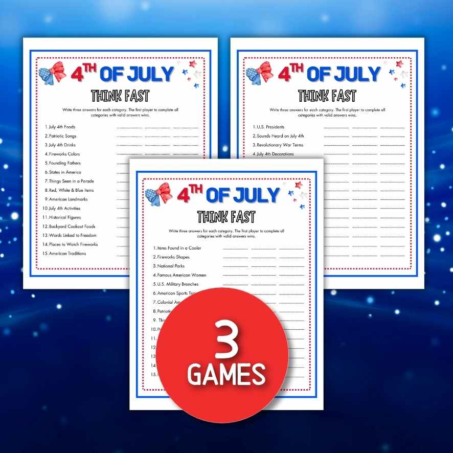 fourth of july activity