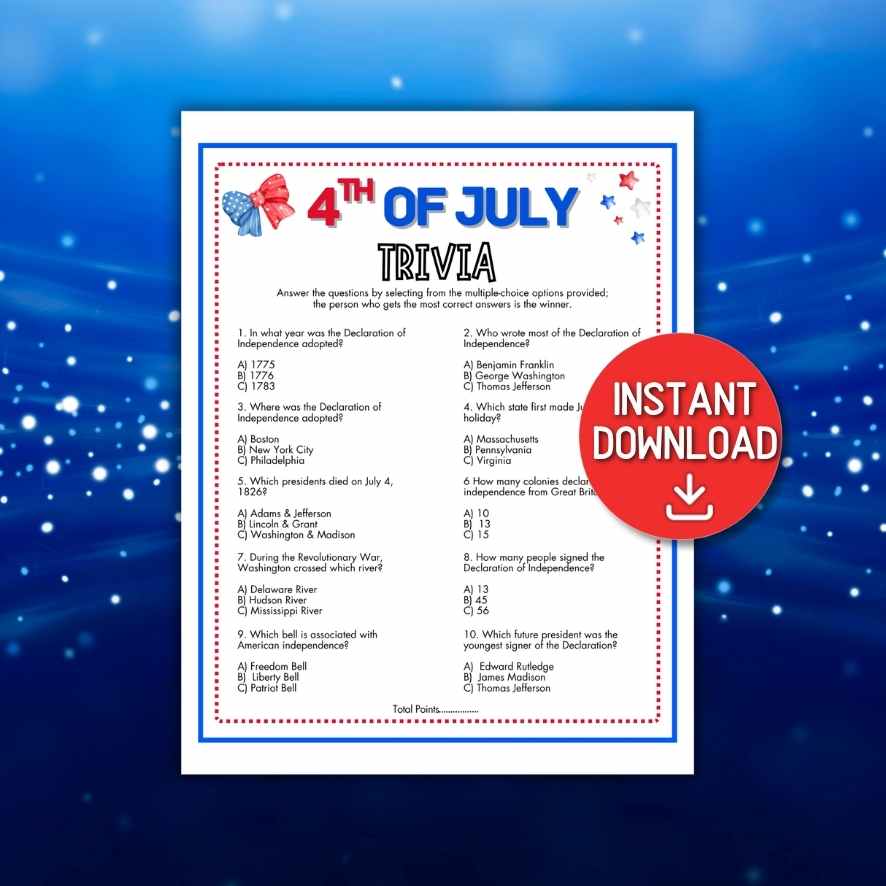patriotic quiz questions