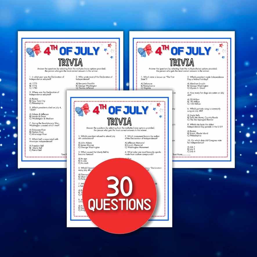 independence day trivia questions