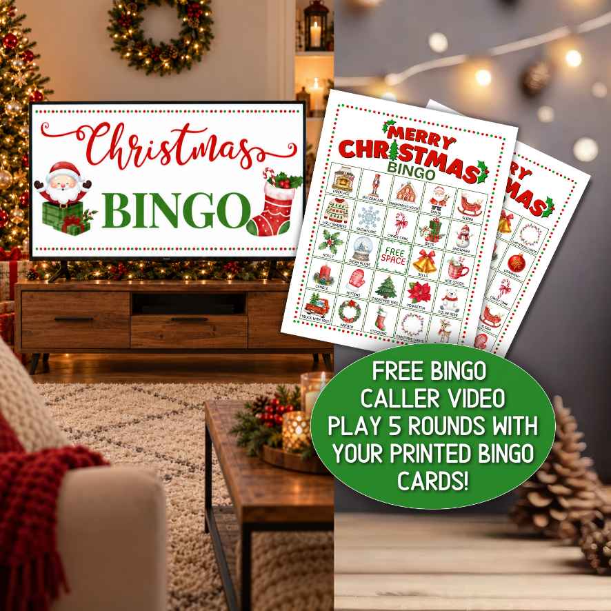 merry christmas bingo game
