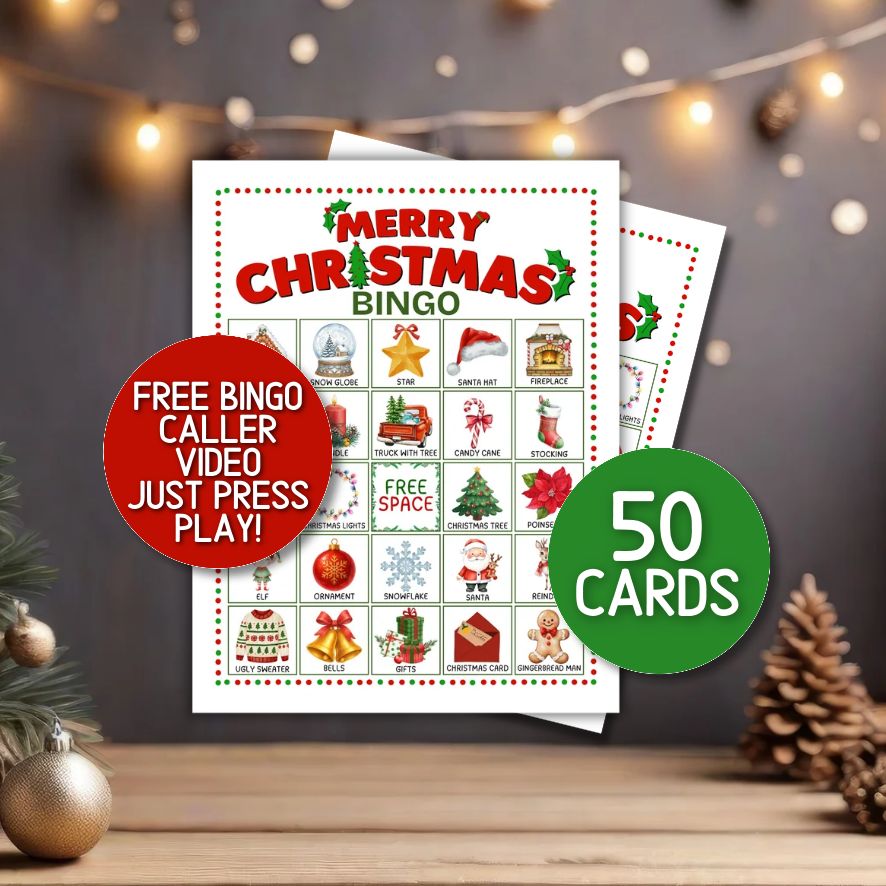 merry christmas bingo