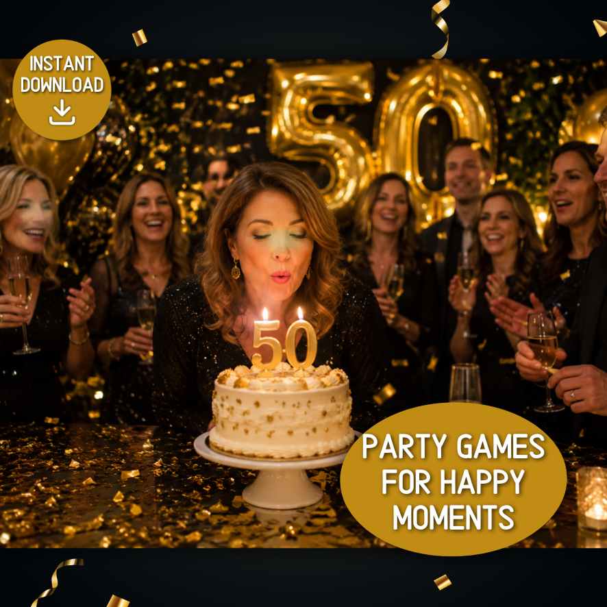 50th birthday games printable