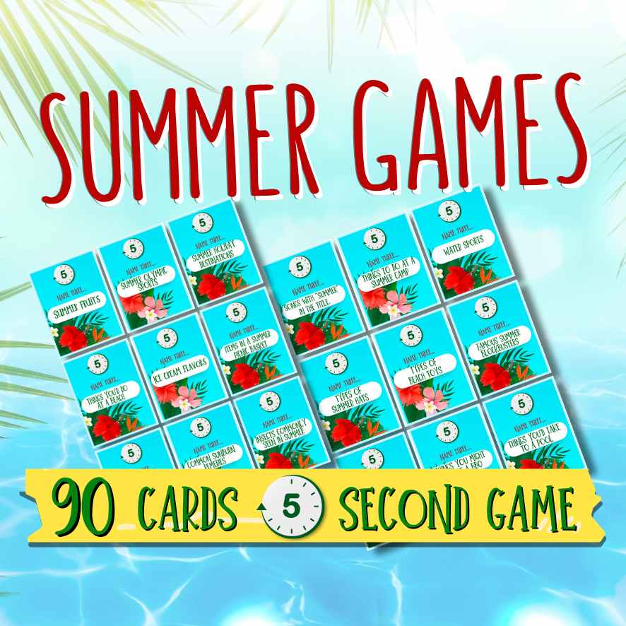 summer printable games