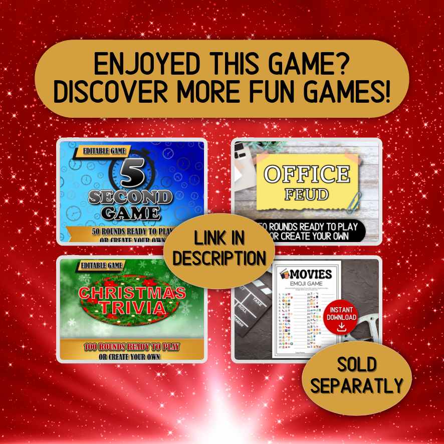 Christmas Party Games

