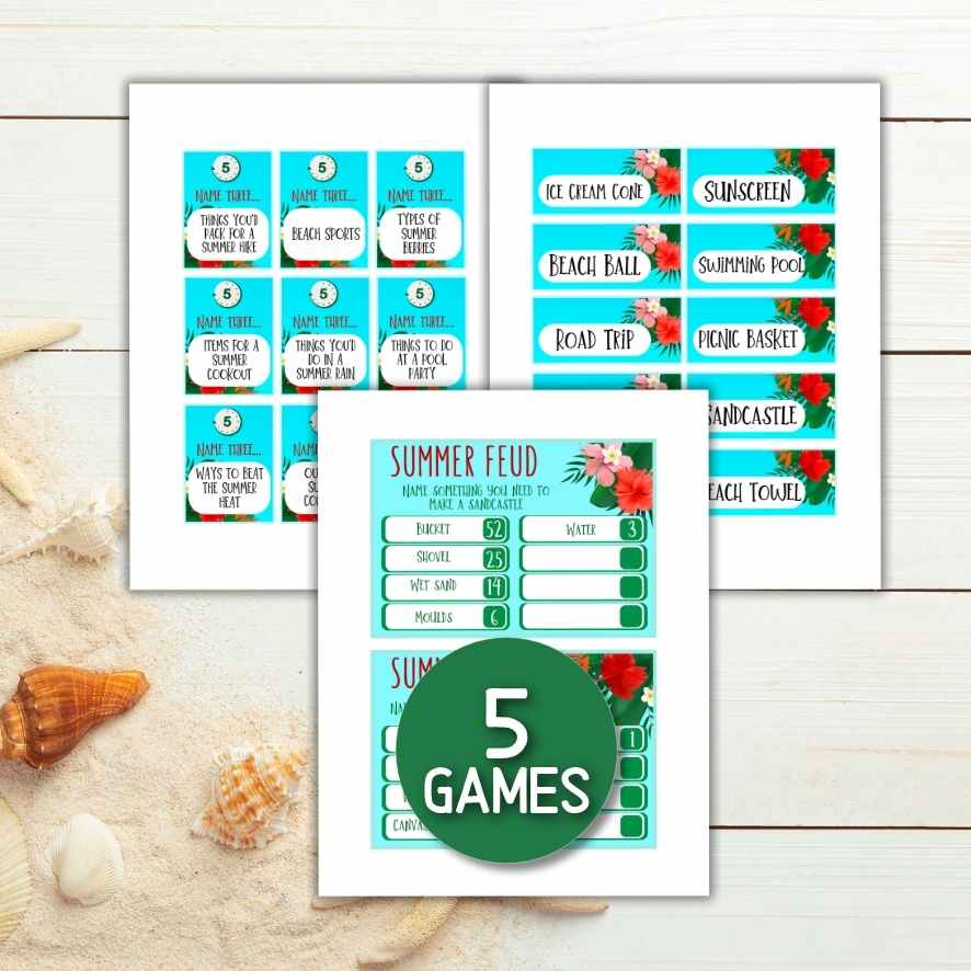 Summer feud game


