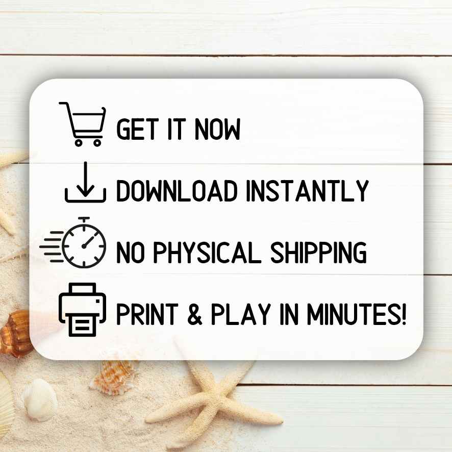 printable summer games