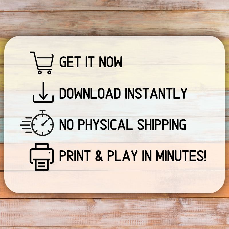 Group Games Printable