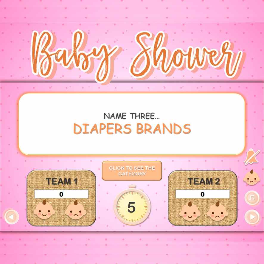 baby shower games ideas for girl