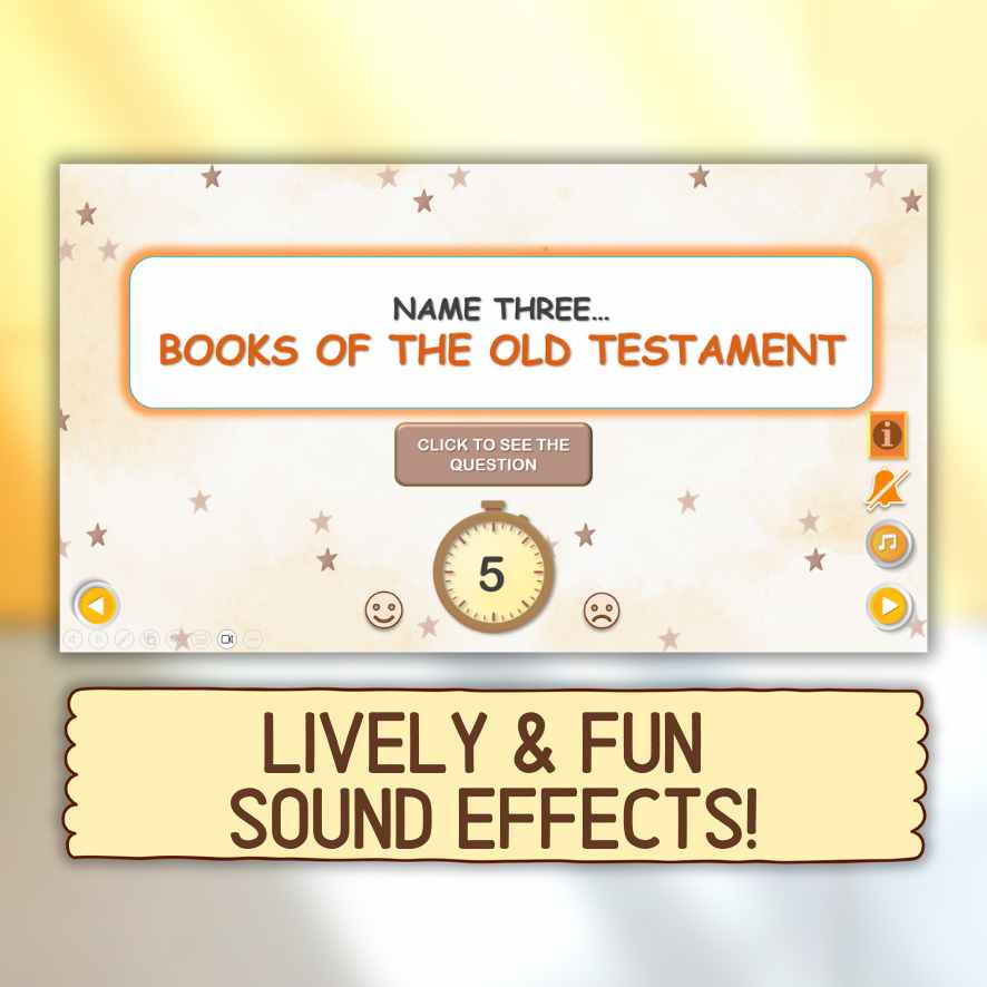 christian 5 second game quiz