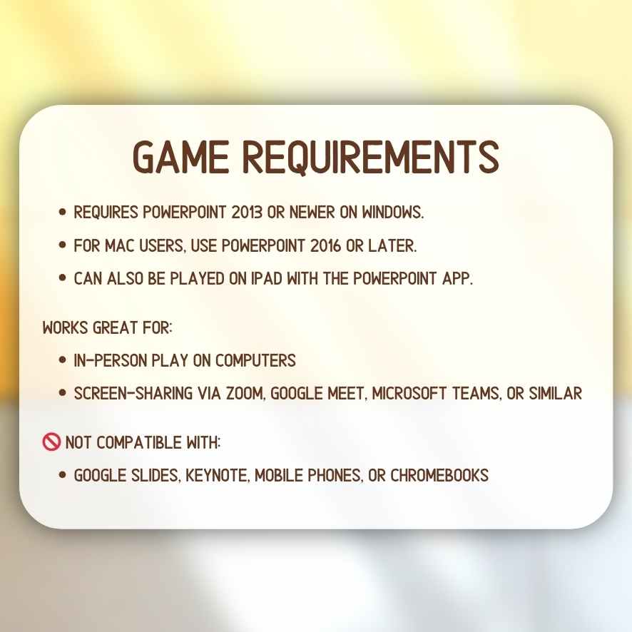 Zoom Bible Games