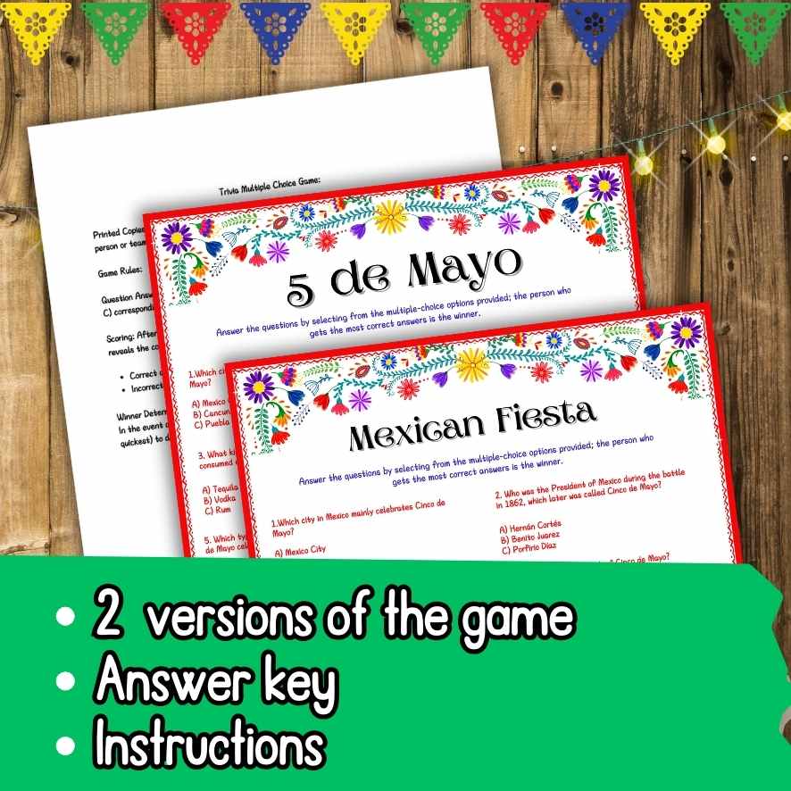 mexican games for cinco de mayo