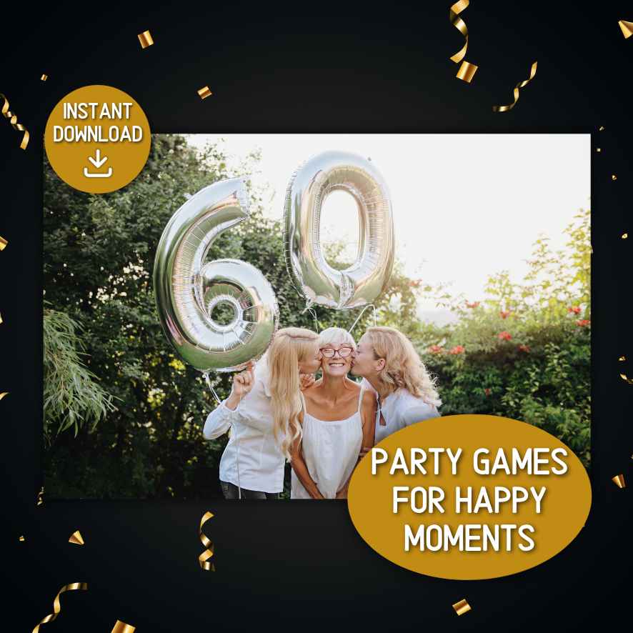 60th birthday party games