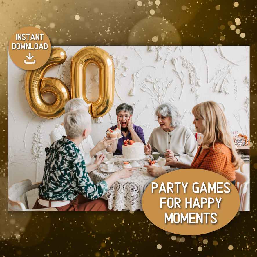 60 th birthday party games for adults