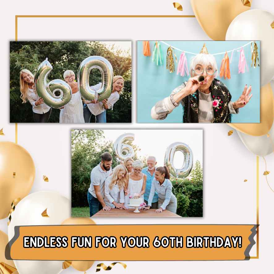 60th birthday party games