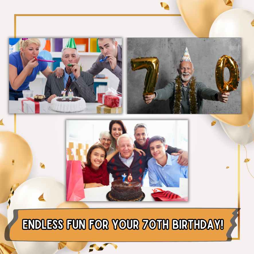 funny 70th birthday party games