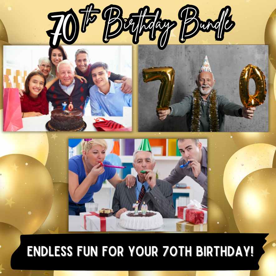 70th birthday party games for adults