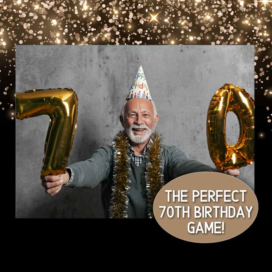 70TH BIRTHDAY LEFT RIGHT GAME