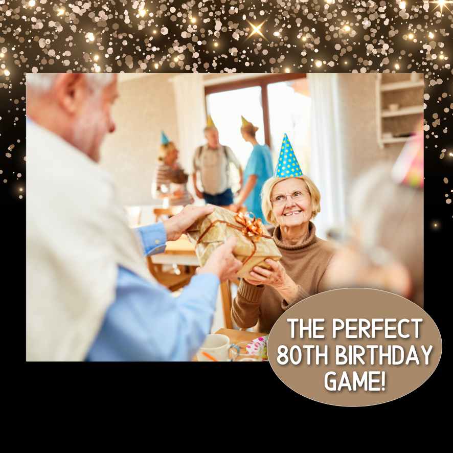 left right game for 80th birthday