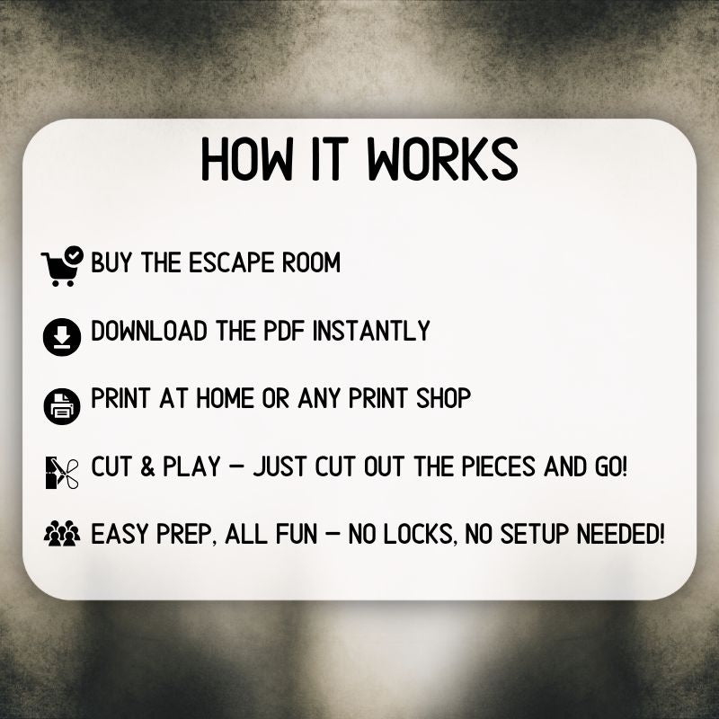 escape room at home